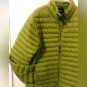 Marmot Men's Echo Featherless Jacket size LARGE  Cilantro Color
